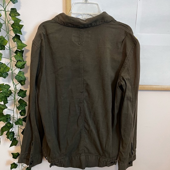 Dark Green RCVA Button Up Jacket - Picture 6 of 7